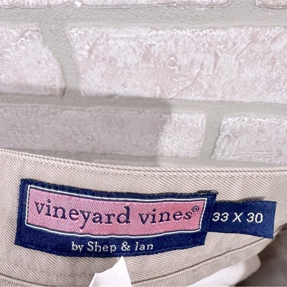 Vineyard Vines Men’s Khaki Club Pants Size 33x30 - Picture 10 of 12